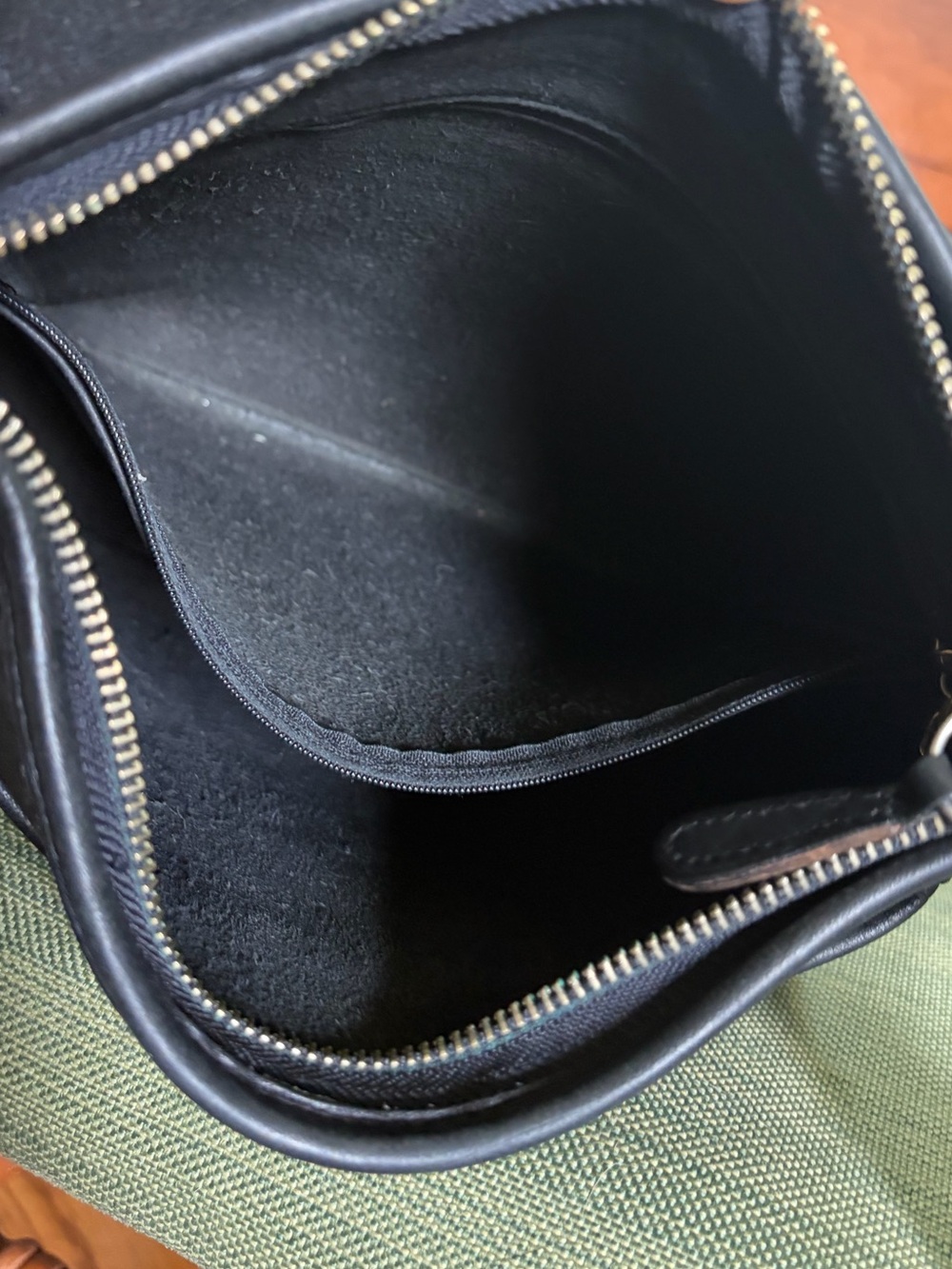 Vintage Coach 9144 Black Studio Legacy Flap Messenger Leather Bag - Picture 8 of 11